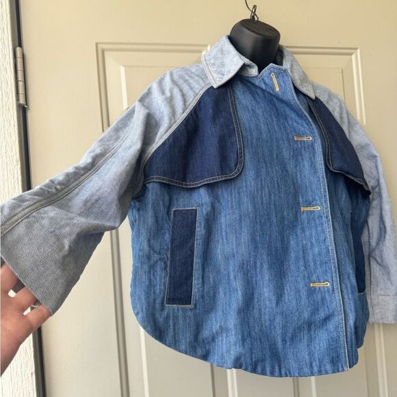 Manoush Patchwork Denim Jacket – Size US 2 (XS/S) - Picture 7 of 16